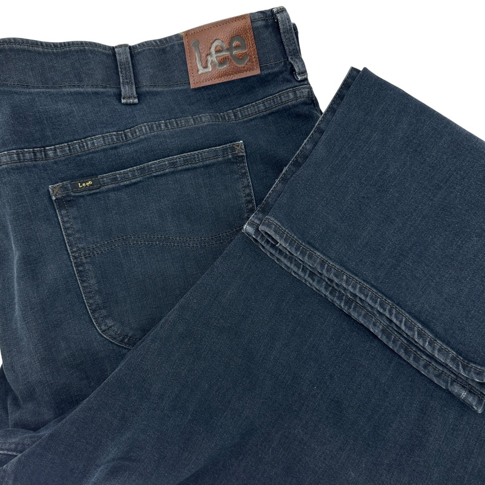 Lee Extreme Motion MVP Jeans Mens 50x30 Relaxed Fit Straight Leg NEW w/Tags!